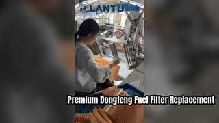A closer look at pleated filter media joining in our factory.