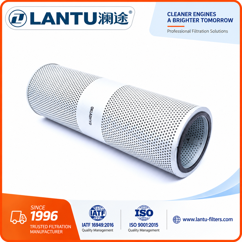LANTU Excavator Spare Part Hydraulic Oil Filters KRJ20710 Filter 159274A1 4252125  71448557 HF6399